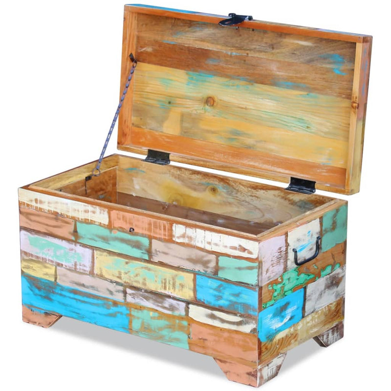 Storage Chest Solid Reclaimed Wood Payday Deals