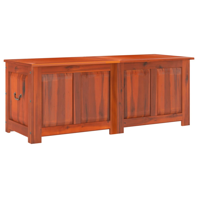 Storage Chest with Lid Brown Solid Wood Acacia Payday Deals