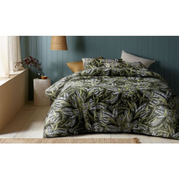 Styx Washed Cotton Printed Quilt Cover Set by Accessorize King Payday Deals