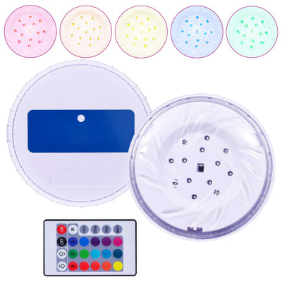 Submersible Floating Pool LED Lamp Remote Control Multi-colour Payday Deals