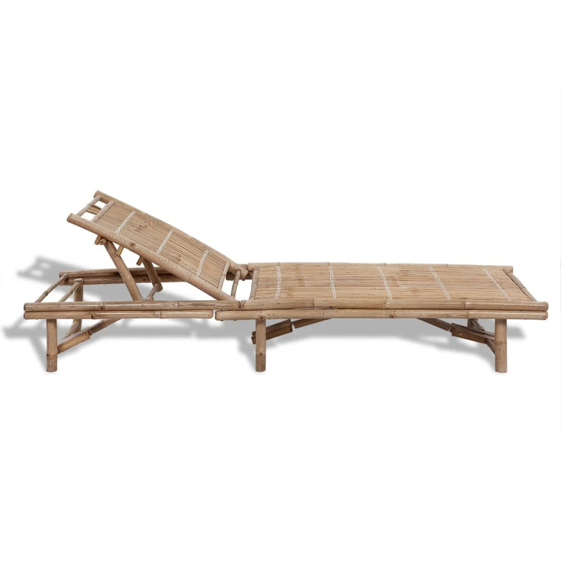 Sun Lounger Bamboo Payday Deals
