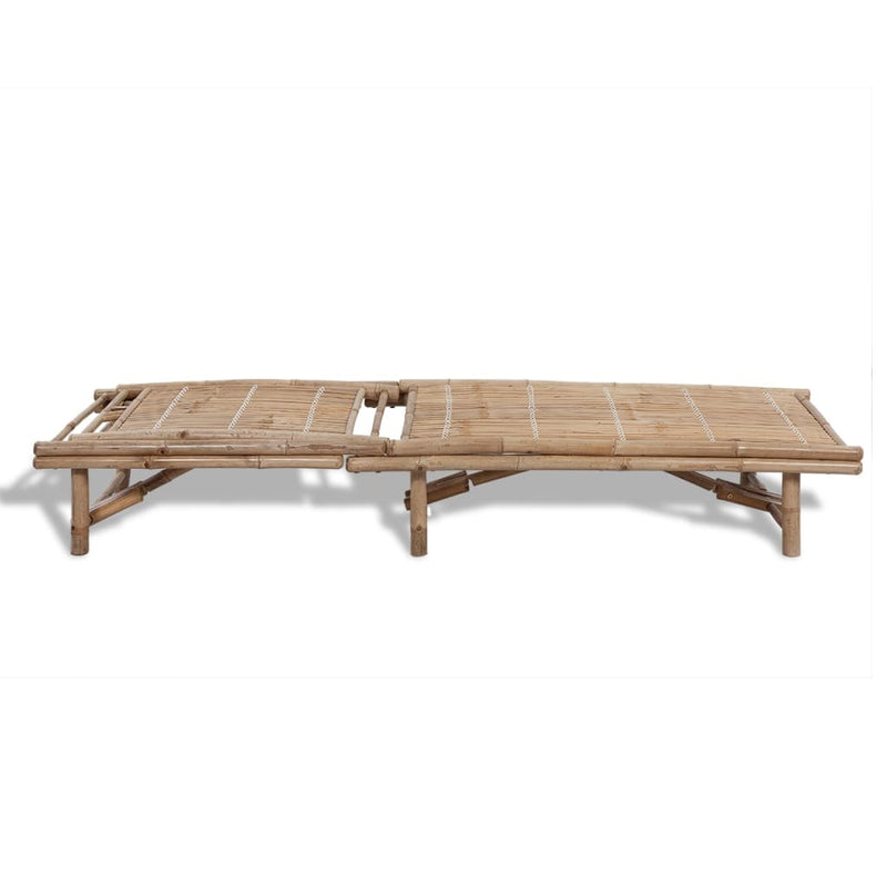 Sun Lounger Bamboo Payday Deals