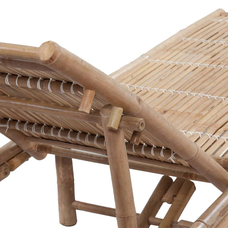Sun Lounger Bamboo Payday Deals