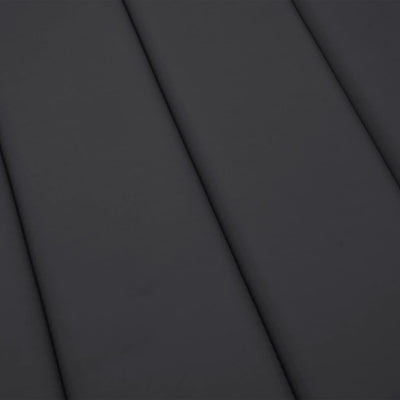 Sun Lounger Cushion Black 186x58x3cm Oxford Fabric Payday Deals