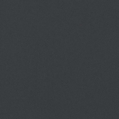Sun Lounger Cushion Black 186x58x3cm Oxford Fabric Payday Deals