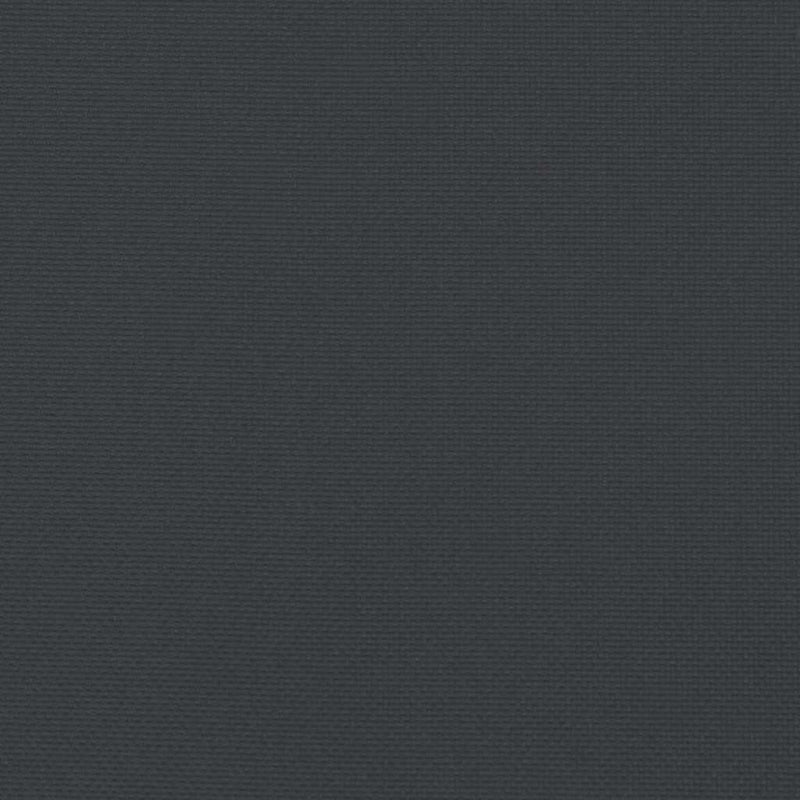 Sun Lounger Cushion Black 186x58x3cm Oxford Fabric Payday Deals