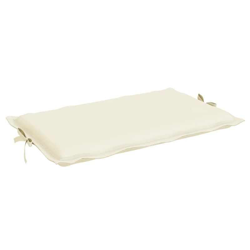 Sun Lounger Cushion Cream 186x58x3cm Oxford Fabric Payday Deals