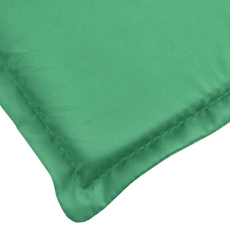 Sun Lounger Cushion Green 200x60x3cm Oxford Fabric Payday Deals