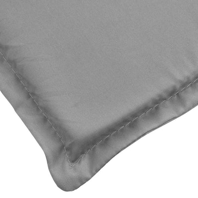 Sun Lounger Cushion Grey 180x60x3 cm Oxford Fabric Payday Deals