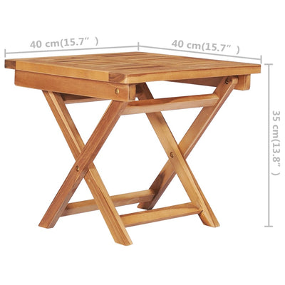 Sun Lounger with Table and Cushion Solid Teak Wood Payday Deals