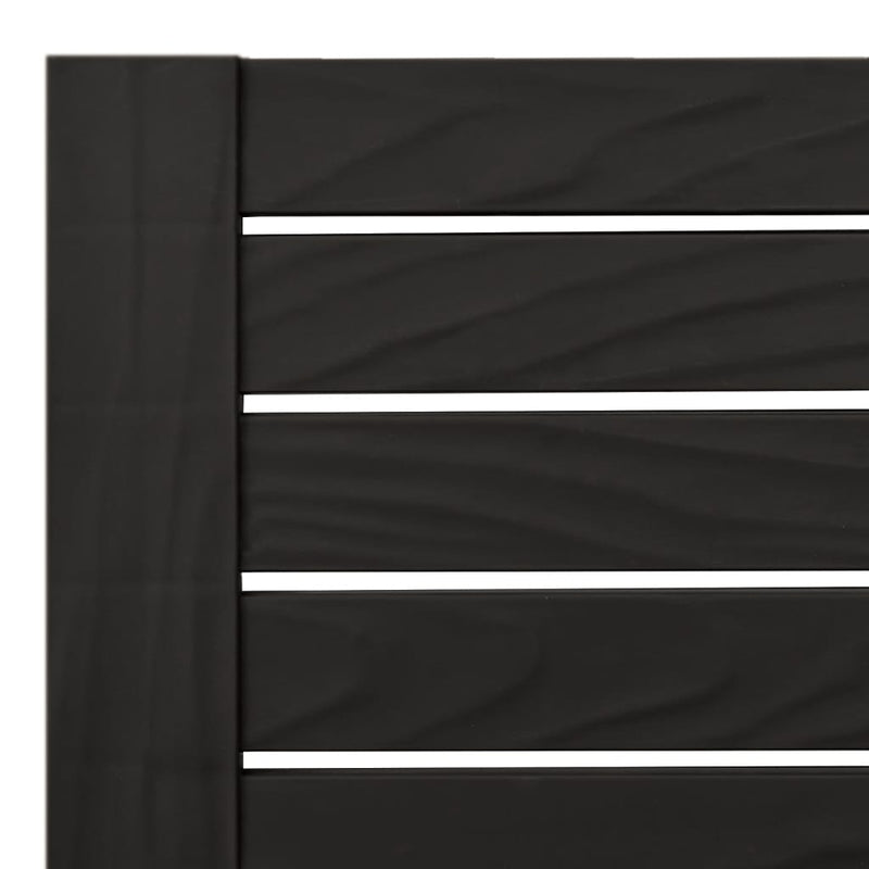 Sun Loungers 2 pcs Black 155x58x83 cm Polypropylene Payday Deals