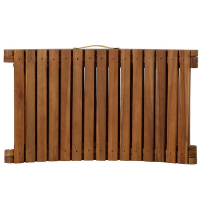 Sun Loungers with Cushions 2 pcs Cream White Solid Wood Acacia Payday Deals