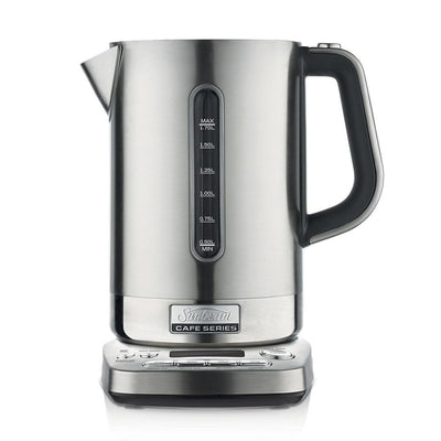 Sunbeam Cafe QT Quiet Shield Stainless Hot Water Boiler Electric Cordless Kettle Payday Deals