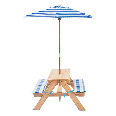 Sunset Picnic Table with Umbrella Payday Deals