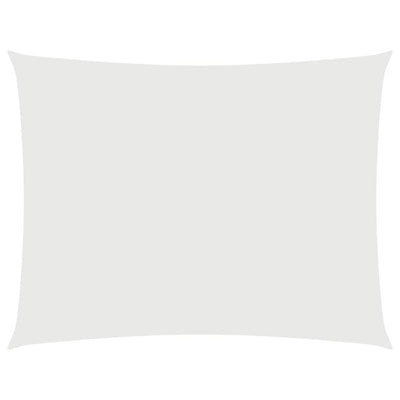Sunshade Sail Oxford Fabric Rectangular 4x5 m White Payday Deals