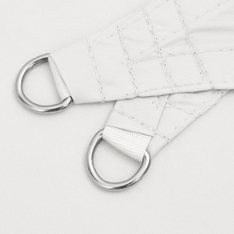 Sunshade Sail Oxford Fabric Rectangular 4x5 m White Payday Deals