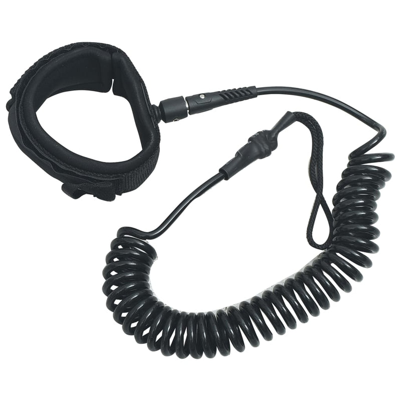 SUP Coiled Leash Black 10 inch Payday Deals