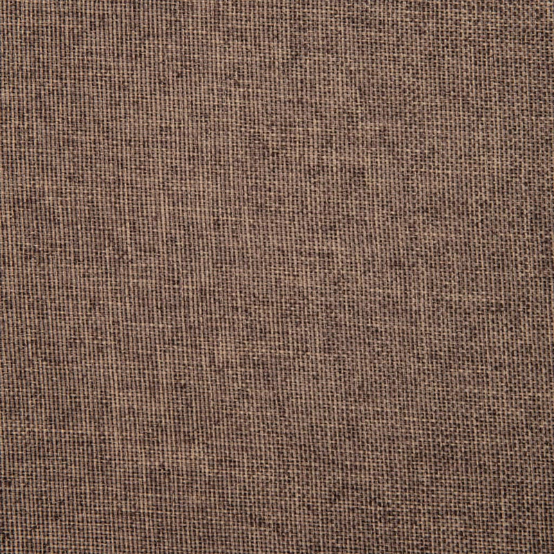 Swivel Dining Chair Brown Fabric Payday Deals