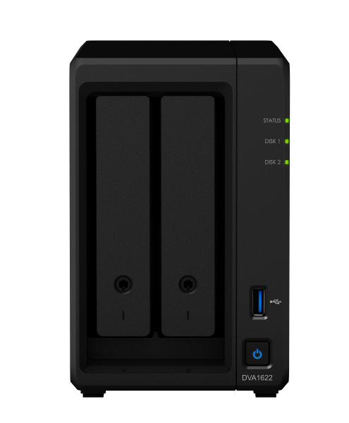 Synology Network Video Recorder DVA1622 , 2 Bay, utpo 16 Cameras, 8 Licenses , 3 Year Payday Deals