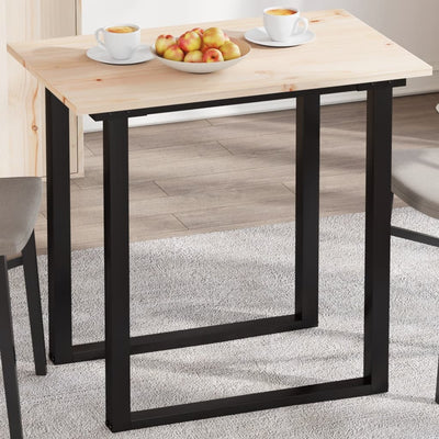 Table Top 80x50x1.7 cm Rectangular Solid Wood Pine Payday Deals