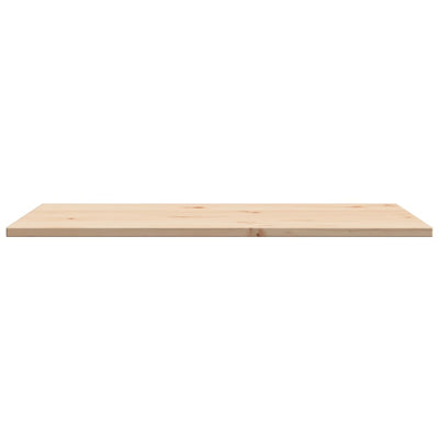 Table Top 80x50x1.7 cm Rectangular Solid Wood Pine Payday Deals