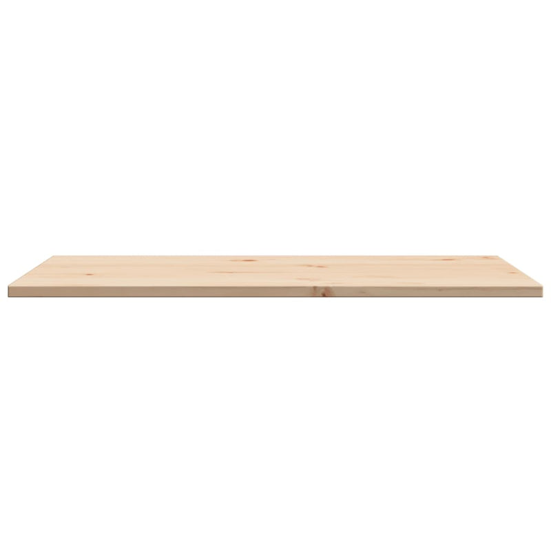 Table Top 80x50x1.7 cm Rectangular Solid Wood Pine Payday Deals