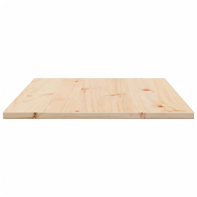 Table Top 80x50x1.7 cm Rectangular Solid Wood Pine Payday Deals
