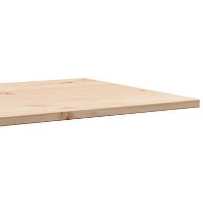 Table Top 80x50x1.7 cm Rectangular Solid Wood Pine Payday Deals
