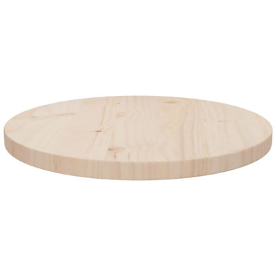 Table Top Ø40x2.5 cm Solid Wood Pine Payday Deals