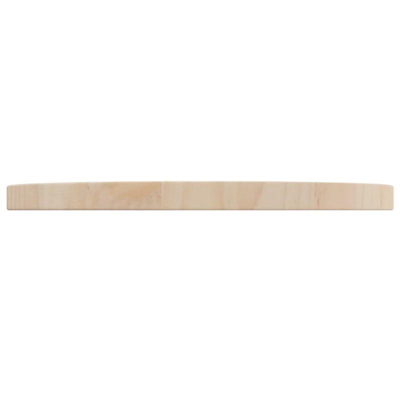 Table Top Ø40x2.5 cm Solid Wood Pine Payday Deals