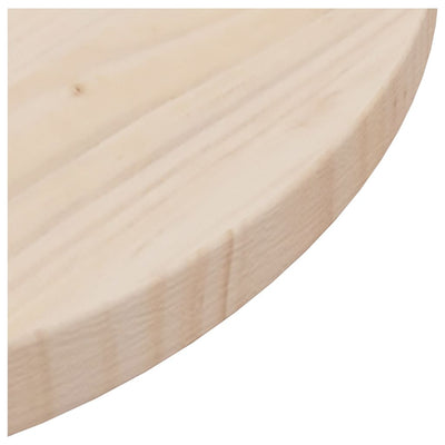 Table Top Ø40x2.5 cm Solid Wood Pine Payday Deals