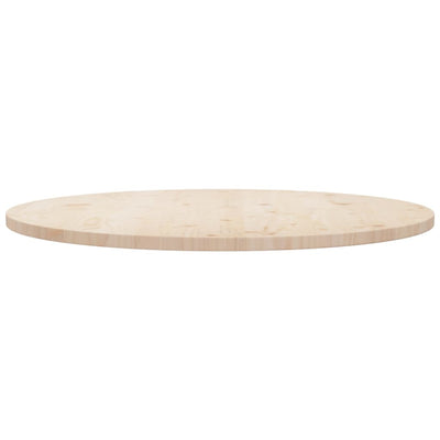 Table Top Ø90x2.5 cm Solid Wood Pine Payday Deals