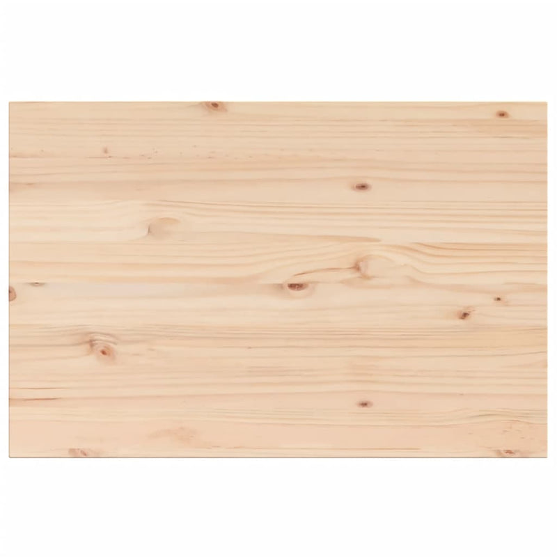 Table Tops 3 pcs 80x53x2.5 cm Rectangular Solid Wood Pine Payday Deals