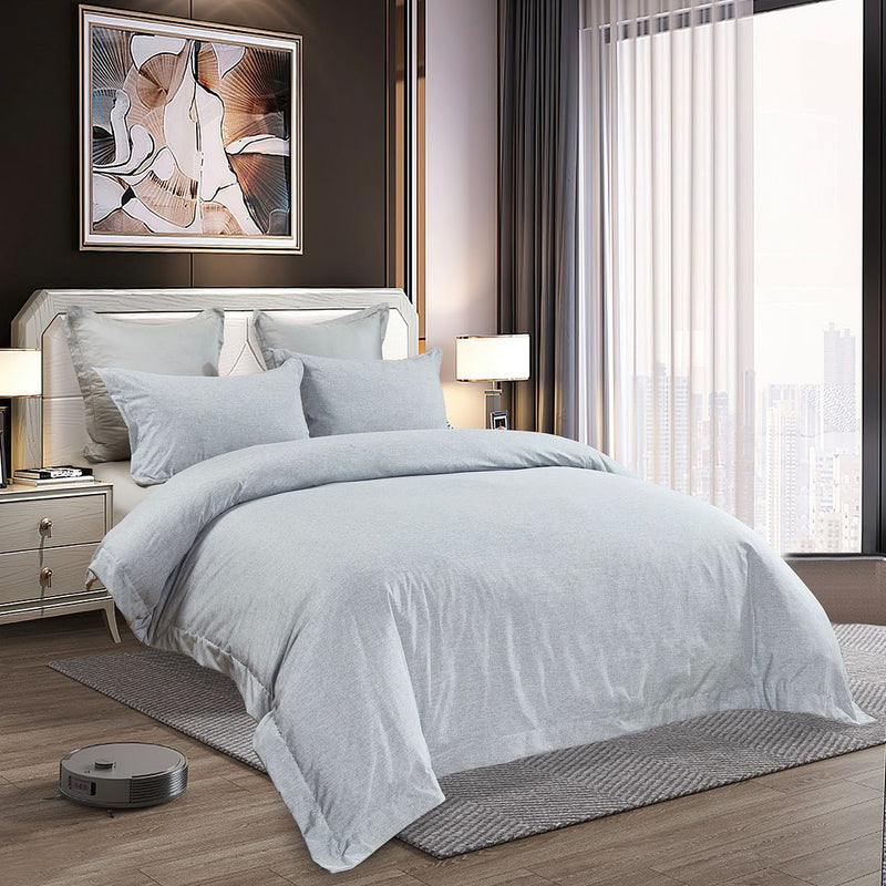 Tailored Super Soft Quilt Cover Set - Super King Size Payday Deals