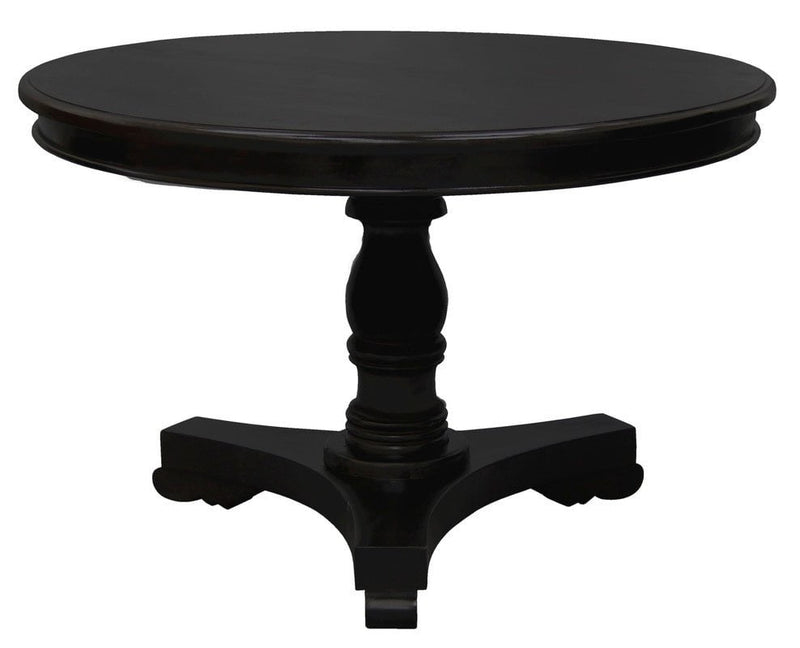 Tasmania Round Dining Table 120 cm (Chocolate) Payday Deals