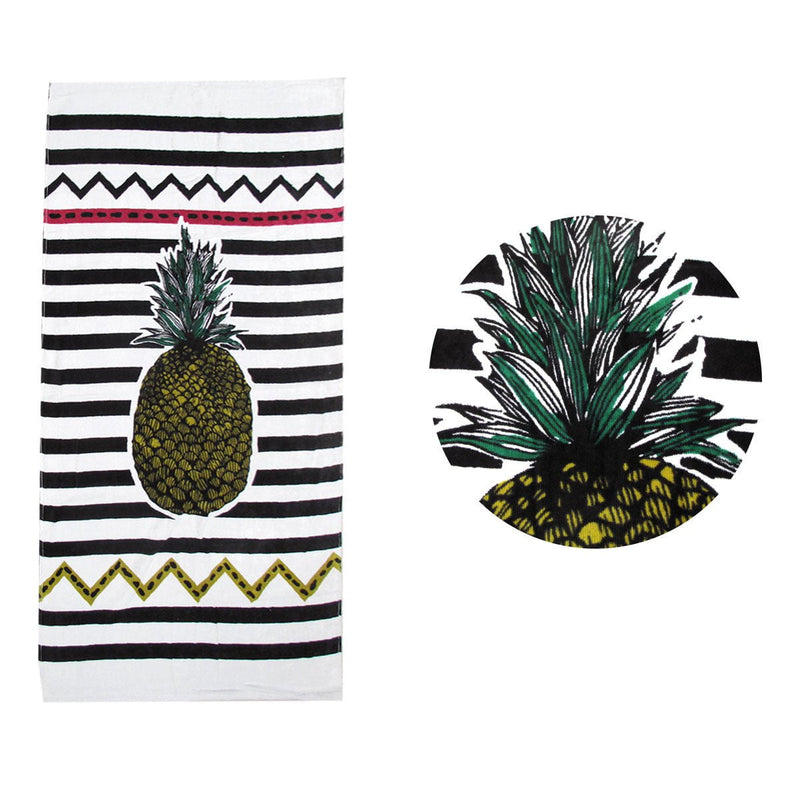 The Gaint Pineapple Cotton Beach Towel Payday Deals