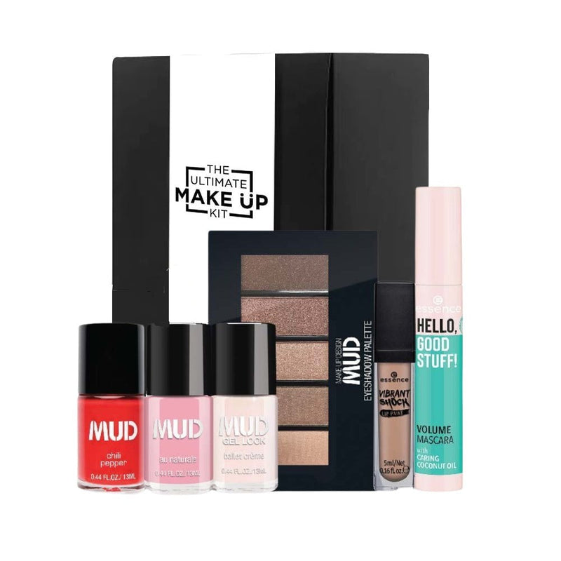 The Ultimate Make Up Kit Happy Edition for Eyes Nails Lips MUD Essence Payday Deals