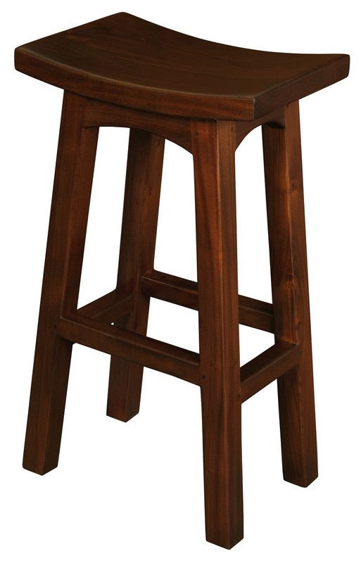 Tokyo Solid Mahogany Timber Barstool (Mahogany) Payday Deals