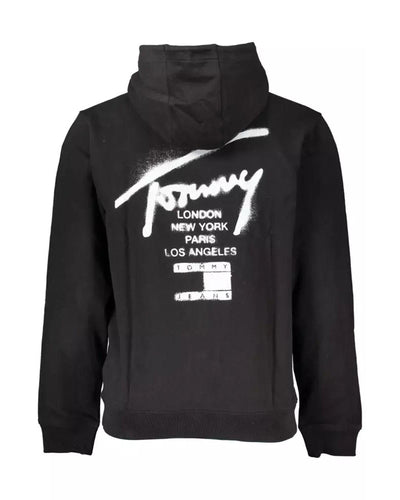 Tommy Hilfiger Men's Black Cotton Sweater - XL Payday Deals