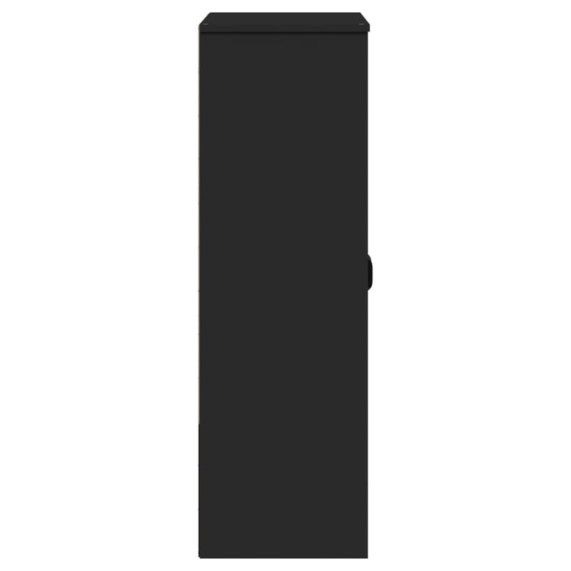 Top for Highboard VIKEN Black Engineered Wood Payday Deals