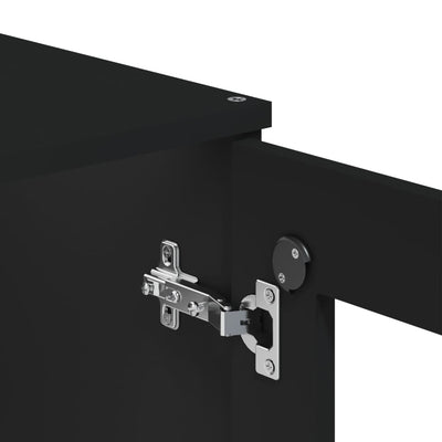 Top for Highboard VIKEN Black Engineered Wood Payday Deals