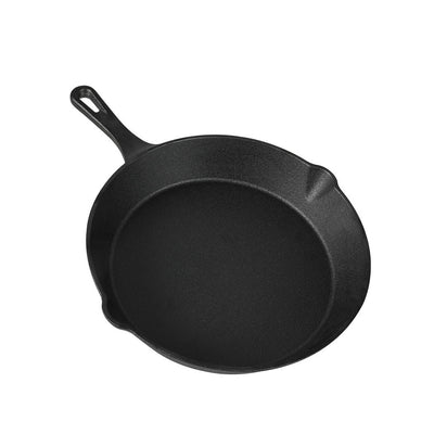 TOQUE Non Stick Frying Pan Set 3PCS Cast Iron Steak Skillet BBQ Cookware Frypan Payday Deals