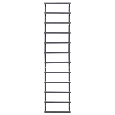 Towel Rack Black 24x12x96 cm Steel Payday Deals
