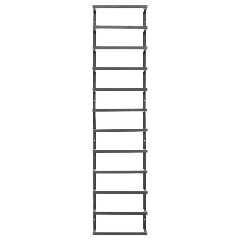 Towel Rack Black 24x12x96 cm Steel Payday Deals