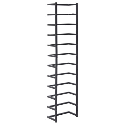 Towel Rack Black 24x12x96 cm Steel Payday Deals