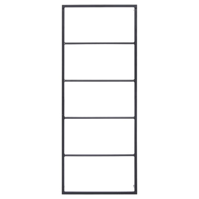 Towel Rack Black 45x10x115 cm Steel Payday Deals