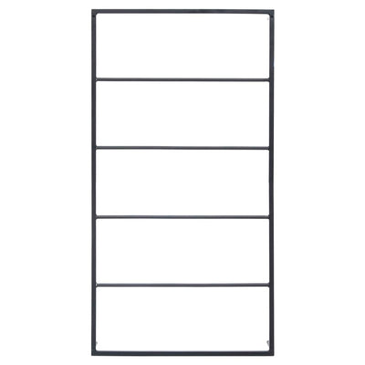 Towel Rack Black 60x10x116 cm Steel Payday Deals