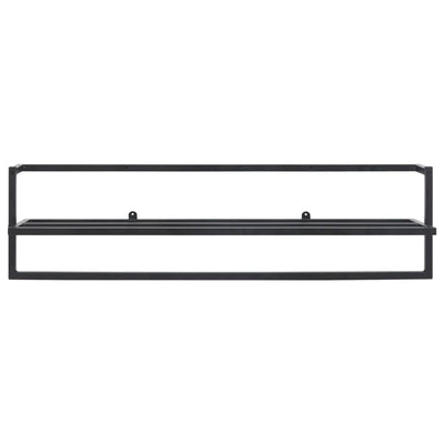Towel Rack Black 95x25x22 cm Iron Payday Deals