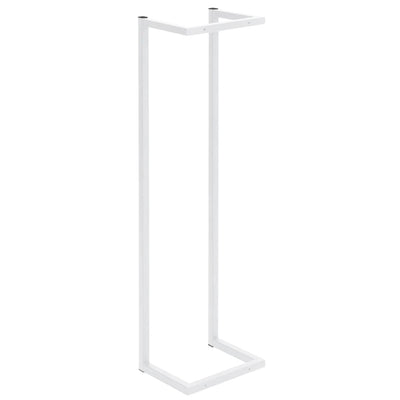 Towel Rack White 25x20x95 cm Steel Payday Deals