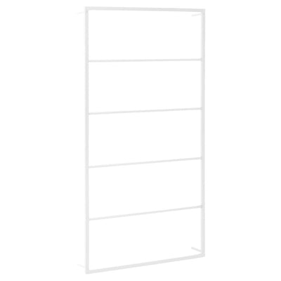 Towel Rack White 60x10x116 cm Steel Payday Deals